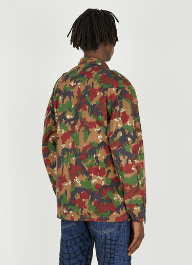 Embroidered Military Jacket DRx FARMAxY FOR LN-CC Embroidered Military Jacket Green drx0348002