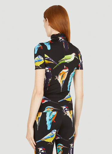 Stella McCartney Bird Print Top Black stm0251008