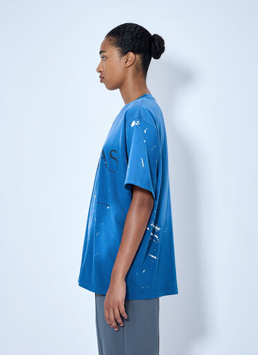 LN-CC® - adidas x SFTM: 007 Cotton T-Shirt - Blue adidas x SFTM 007 Cotton T-Shirt Blue asf0364003