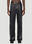 Y/Project Y-Buckle Belt Pants Black ypr0152024