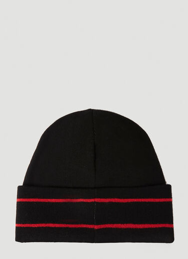 Alexander McQueen Logo Beanie Hat Black amq0151109