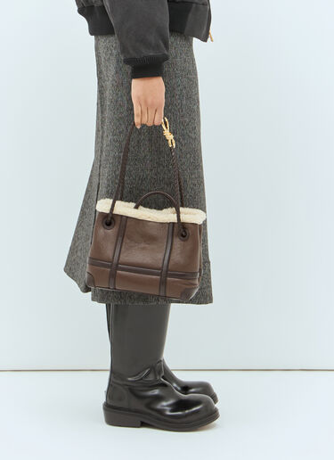 Bottega Veneta 小号 Andiamo 手提包 棕色 bov0258022