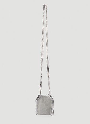 Stella McCartney Micro Falabella Shoulder Bag Grey stm0247051