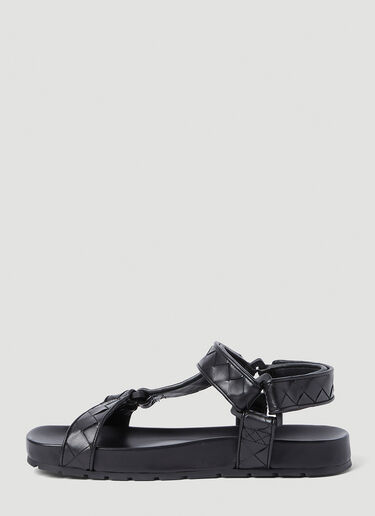 Bottega Veneta Intrecciato Sandals Black bov0155016