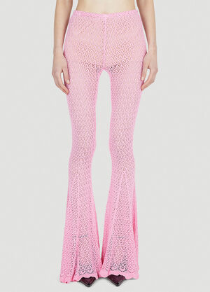 Blumarine Crochet Pants Pink blm0252019