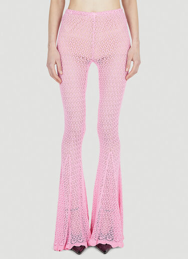 Blumarine Crochet Pants Pink blm0252019