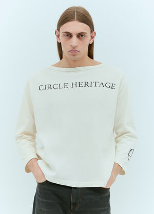 CIRCLE HERITAGE Thermal Long-Sleeve T-Shirt Off white che0155001