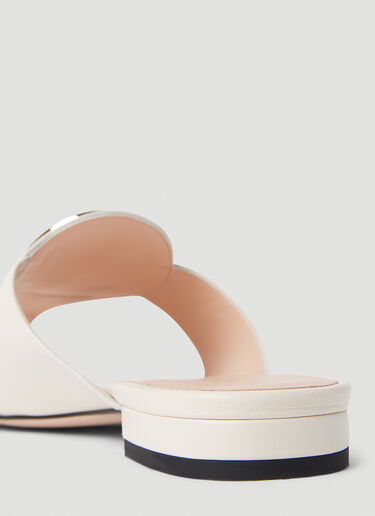 Blondie Sandals Gucci Blondie Sandals Cream guc0252107