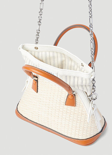 Maison Margiela 5AC Classique Micro Shoulder Bag White mla0251067
