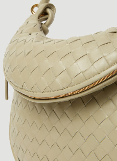 Bottega Veneta Gemelli Medium Shoulder Bag Beige bov0254050