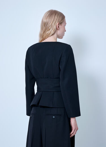 LN-CC® - Jacquemus: La Veste Miami Blazer - Black Jacquemus La Veste Miami Blazer Black jac0266004