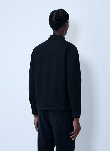 Logo Patch Shirt Stone Island Logo Patch Shirt Black sto0164041