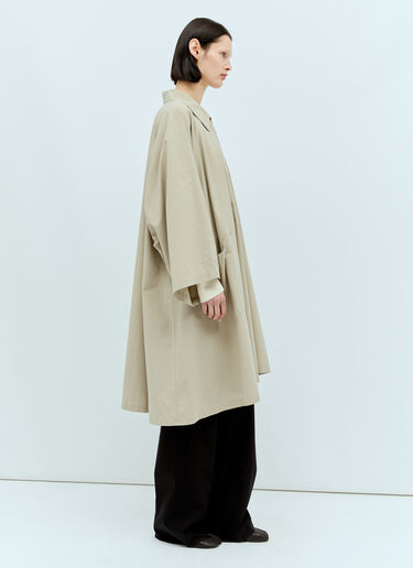 The Row Leninster Trench Coat Khaki row0256016