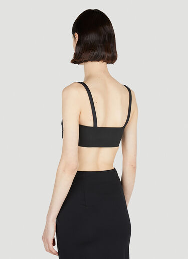 Miu Miu Buckle Fastening Top Black miu0252016