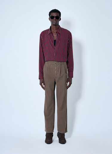 Saint Laurent Cassandre 衬衫  棕色 sla0160003