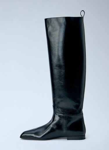 Khaite Colt Knee-High Boots Black kha0265036