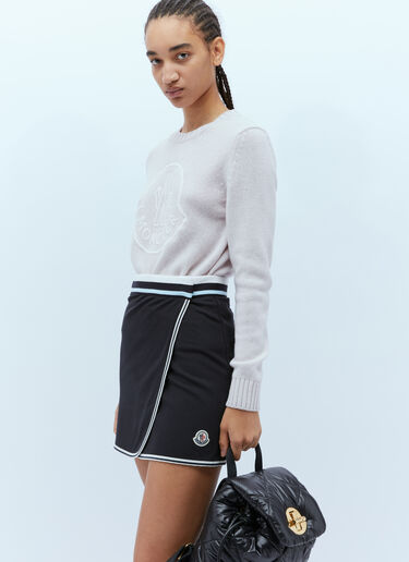 Moncler 徽标刺绣针织毛衣 粉色 mon0255042