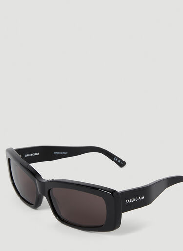 Oversized Rectangle Sunglasses Balenciaga Oversized Rectangle Sunglasses Black bal0152089