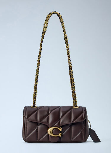 Coach Tabby Shoulder Bag 20 With Pillow Quilting Brown coa0266027