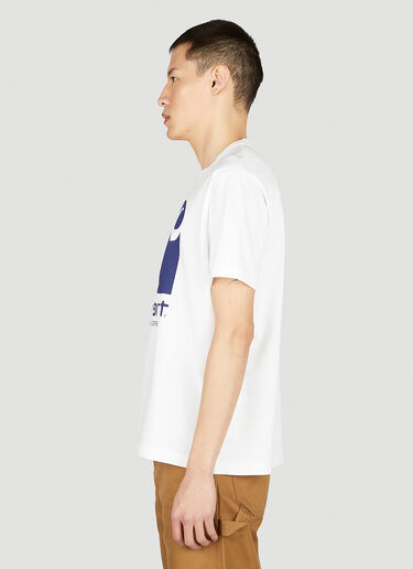 Junya Watanabe x Carhartt Logo Print T-Shirt White jwc0152005