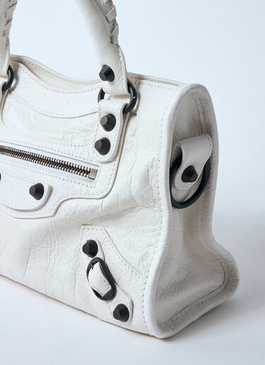 Balenciaga Mini Le City Handbag White bal0259033