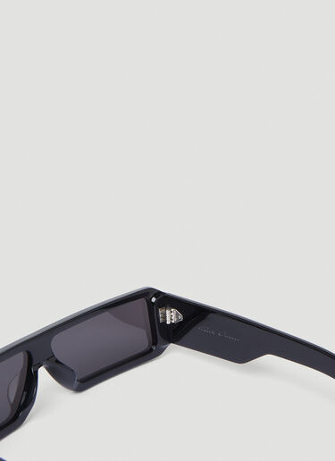 Rick Owens Gethshades Sunglasses Black ris0353004