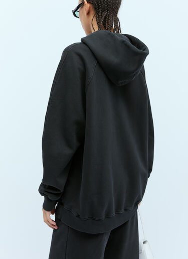 AVAVAV Crystal Embellished Hooded Sweatershirt Black ava0254001
