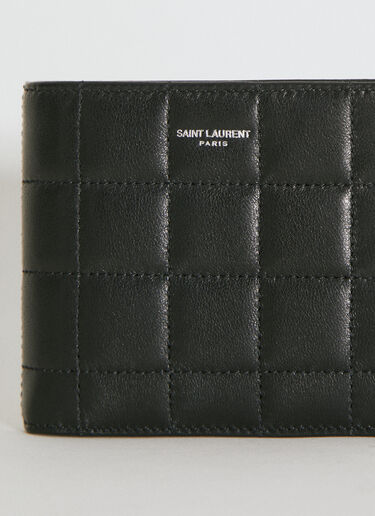 East/West Quilted Wallet Saint Laurent East/West Quilted Wallet Black sla0154056
