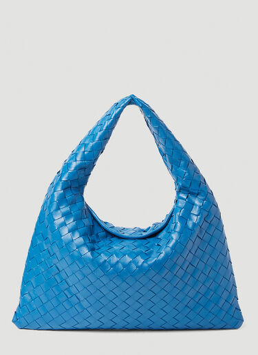 Bottega Veneta Small Hop Shoulder Bag Blue bov0255094