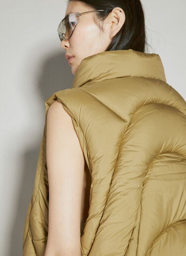 Grid Down Vest Entire Studios Grid Down Vest Khaki ent0253033