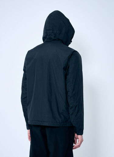 Stone Island Short Parka Jacket Black sto0160029