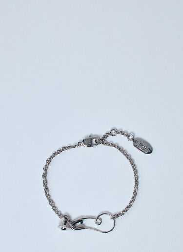 Vivienne Westwood Maxima 吊坠手链  银色 vvw0260035