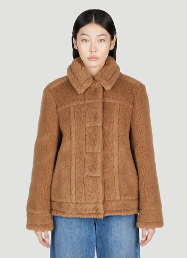 Max Mara テディベアジャケット キャメル max0253022