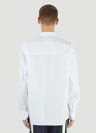 Raw-Edge Shirt Ader Error Raw-Edge Shirt White adr0344001