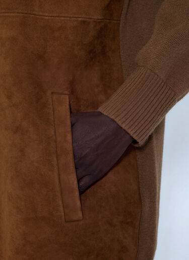 LN-CC® - Max Mara: Suede Panel Dress - Camel Max Mara Suede Panel Dress Camel max0266201