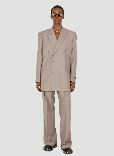Eytys Milo Double Breasted Blazer Beige eyt0349004