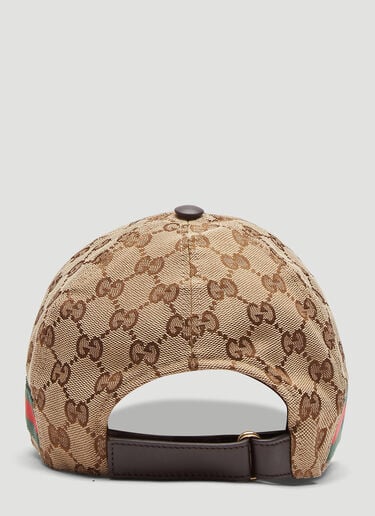 Gucci Original GG Canvas Web Baseball Cap Beige guc0345001