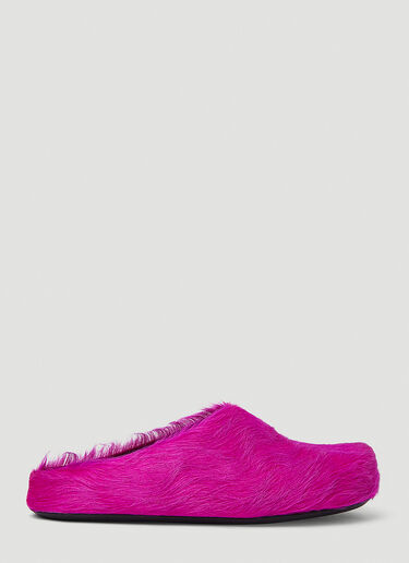 Marni Fussbett Sabot Mules Pink mni0151017