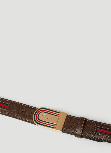 Gucci Interlocking G Belt Brown guc0151099