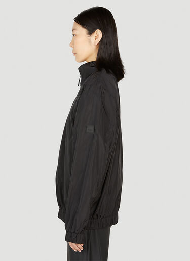 Rains Logo Patch Track Jacket Black rai0352010