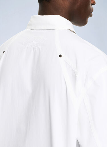 LN-CC® - Off-White: Owr Popl Sporty Bowl Shirt - Green Off-White Owr Popl Sporty Bowl Shirt Green ofw0164196
