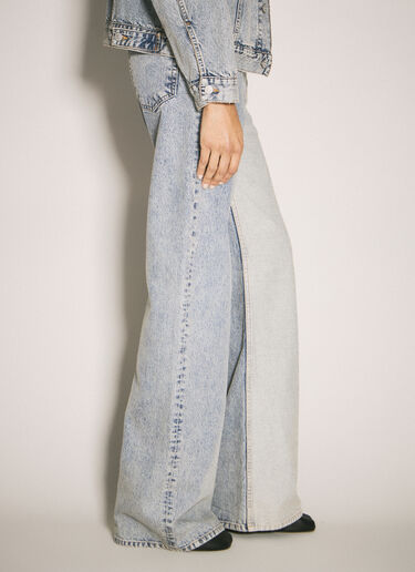 MM6 Maison Margiela Inside-Out Jeans Blue mmm0257008