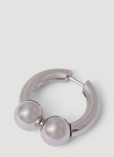 Balenciaga Skate Earrings Silver bal0152031
