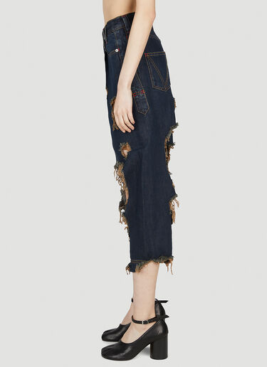 Vivienne Westwood Distressed Macca Jeans Blue vvw0352002