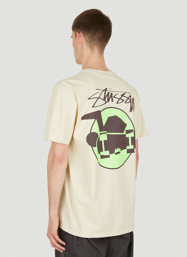 Stüssy Skateman Putty T-Shirt Cream sts0350027