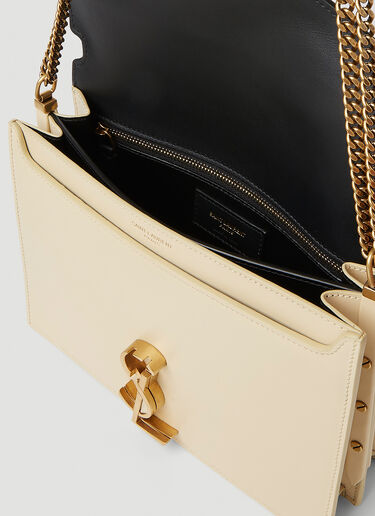 Saint Laurent Cassan Envelope Shoulder Bag Cream sla0251212