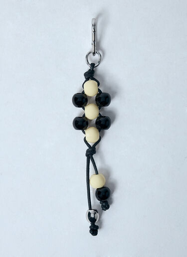 Lemaire Beaded Keyring Black lem0360001