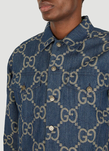 Gucci GG Denim Jacket Blue guc0150033