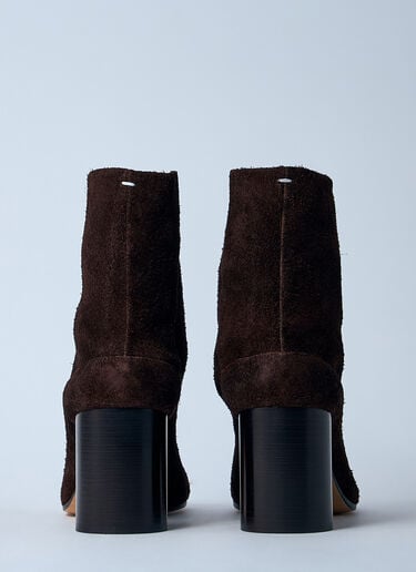 Tabi Suede Boots Maison Margiela Tabi Suede Boots Brown mla0260008