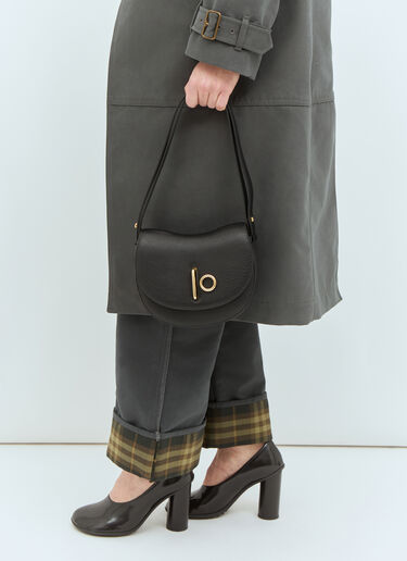 Burberry Small Rocking Horse Shoulder Bag Black bur0258017